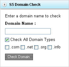 S5 Domain Check