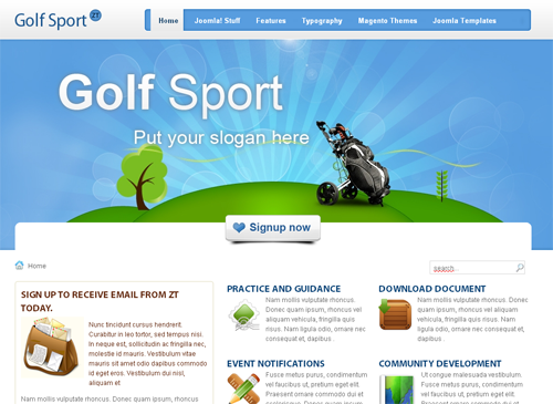 ZT Golf Sport
