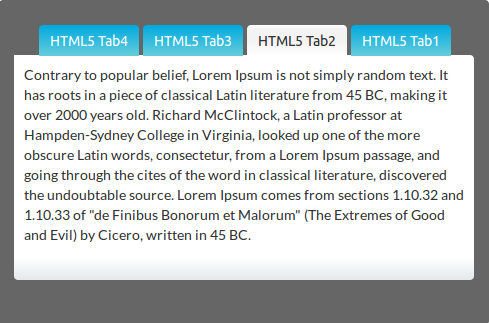 HTML5 Tabs - модуль вкладок для Joomla