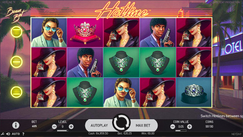 Игровой автомат Hotline - играть в казино онлайн вулкан