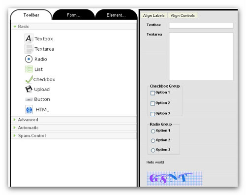 JForms 0.7 RC2 