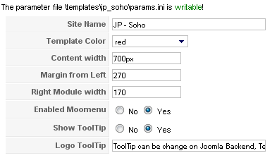JP Soho - шаблон портала для joomla