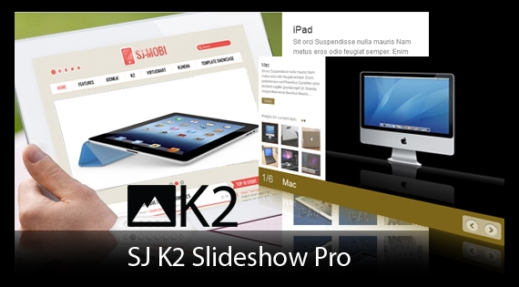 SJ K2 Slideshow Pro - отображение новостей Joomla
