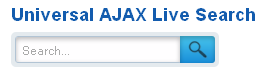 Universal AJAX Live Search - joomla модуль поиска