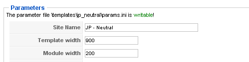 JP Neutral - шаблон портала для joomla