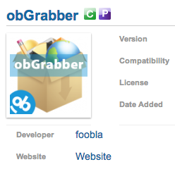 obGrabber v.3.2.3 - граббер для Joomla