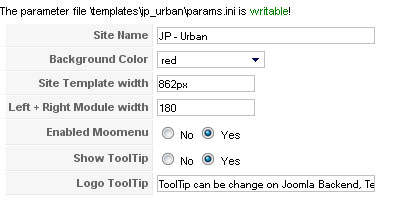JP Urban - шаблон портала для joomla