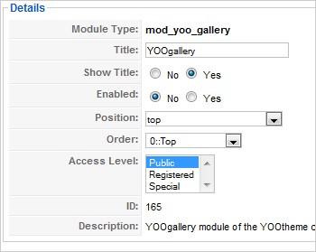 YOOgallery. Модуль и плагин от YOOTheme.